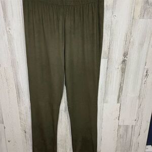 Planet‎ Women's Olive Green Pull-On pants Size 2 Casual Relaxed Fit